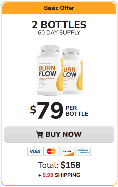 BurnFlow Natural Metabolism Boost and fat burning